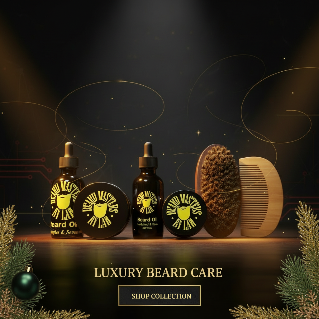 Beard Bundle - Oil & Balm Duo in 2 Scents + Tools | Beard Masters