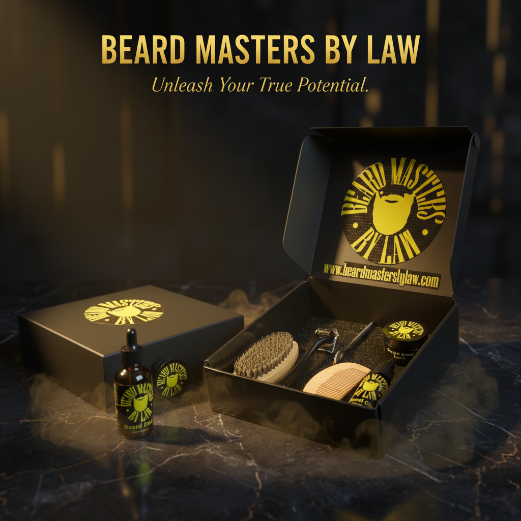 Beard Growth Kit - Complete System with Oil & Serum | Beard Masters