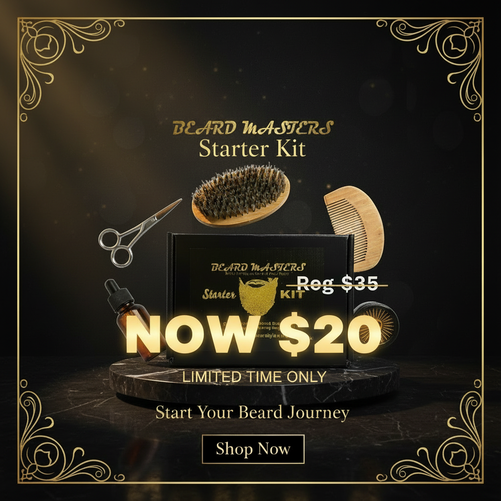 LIMITED TIME‼️ Beard Masters by Law Starter Kit