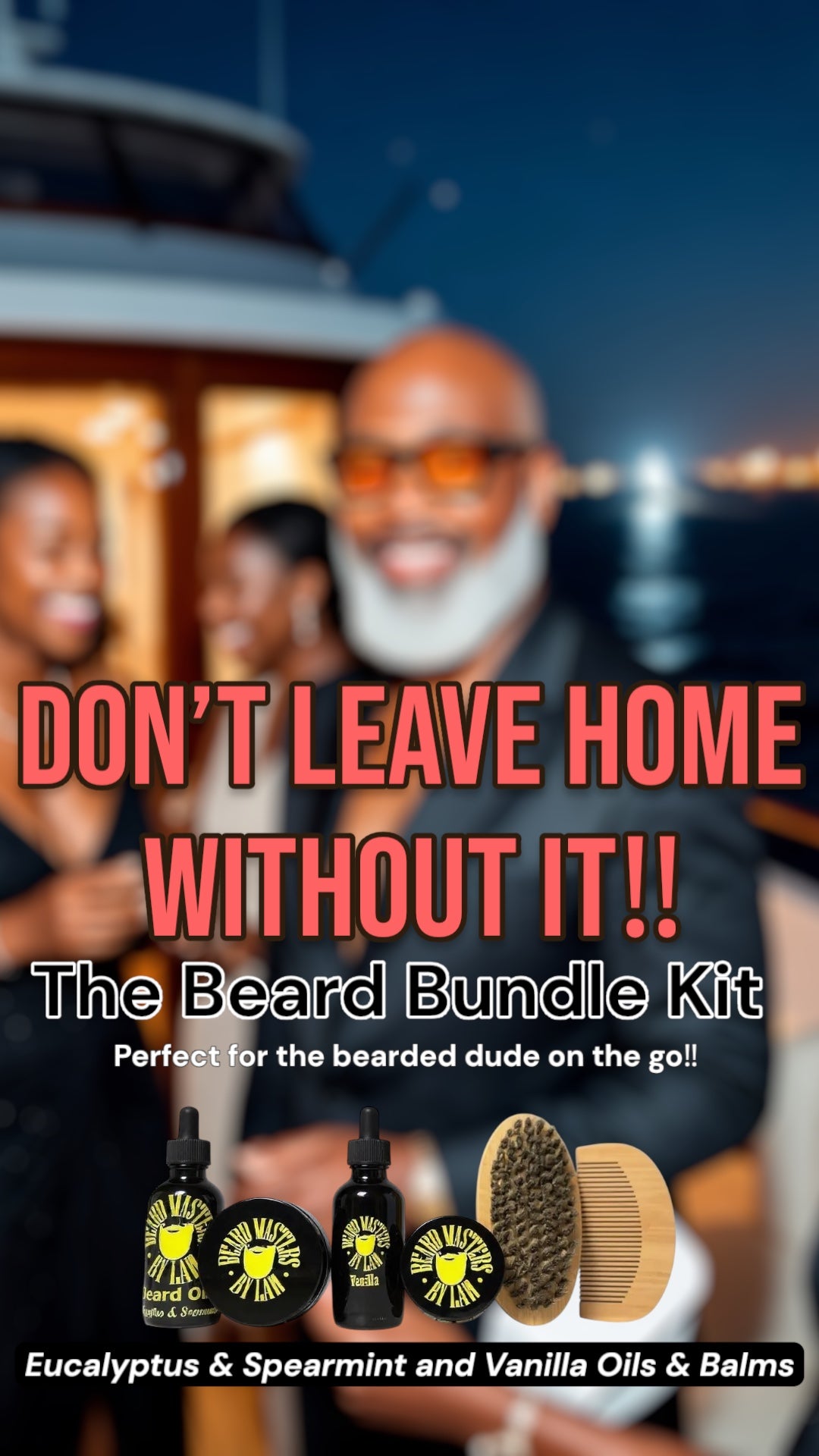 The Beard Bundle
(Eucalyptus&Spearmint Scent) &(Vanilla Scented)
