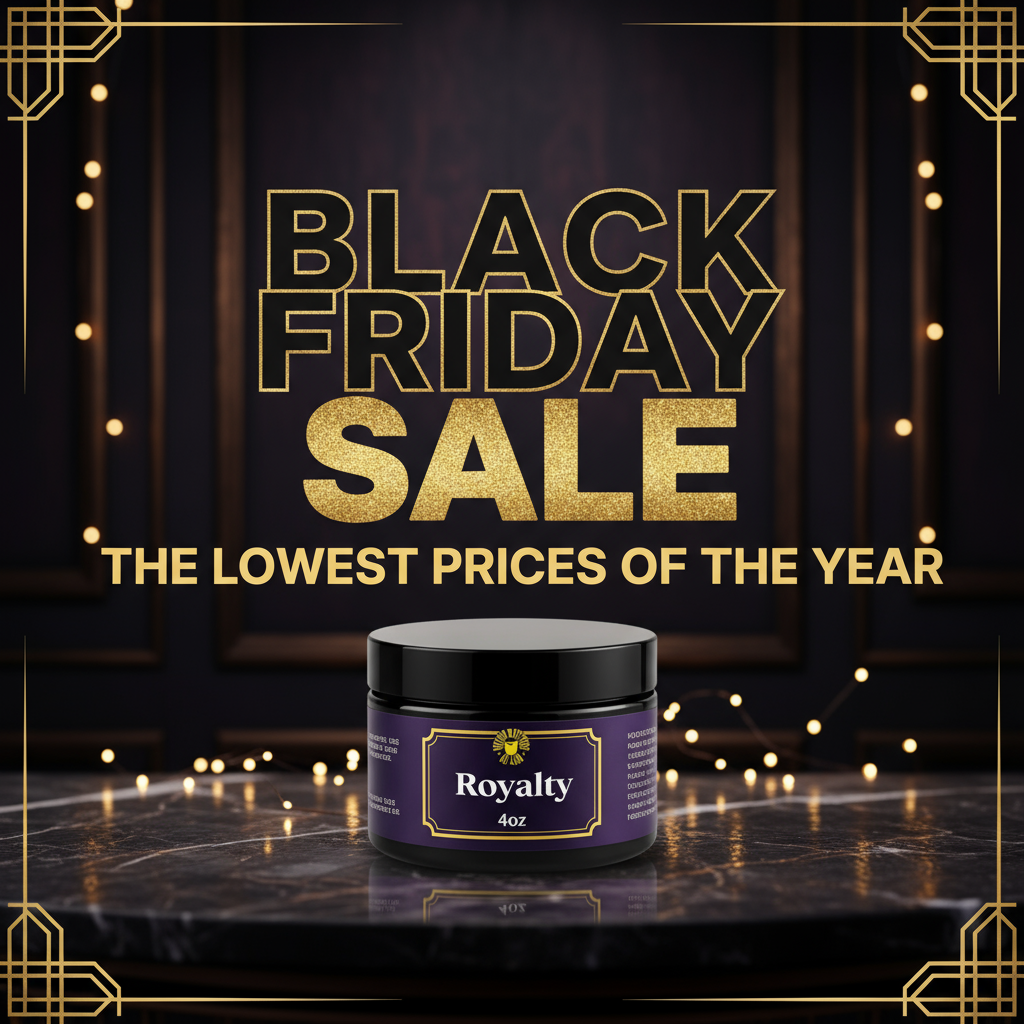 Royalty Men's Body Butter 4oz - Creed Aventus Inspired Fragrance | Beard Masters by Law