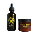 Beard Oil & Balm Set - Vanilla Scent 2oz Each | Beard Masters