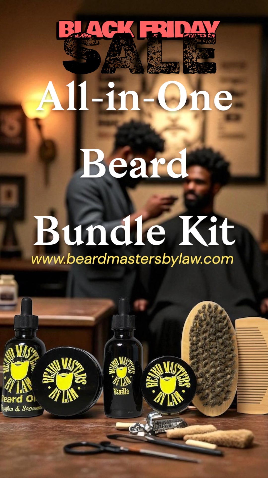 The Beard Bundle
(Eucalyptus&Spearmint Scent) &(Vanilla Scented)